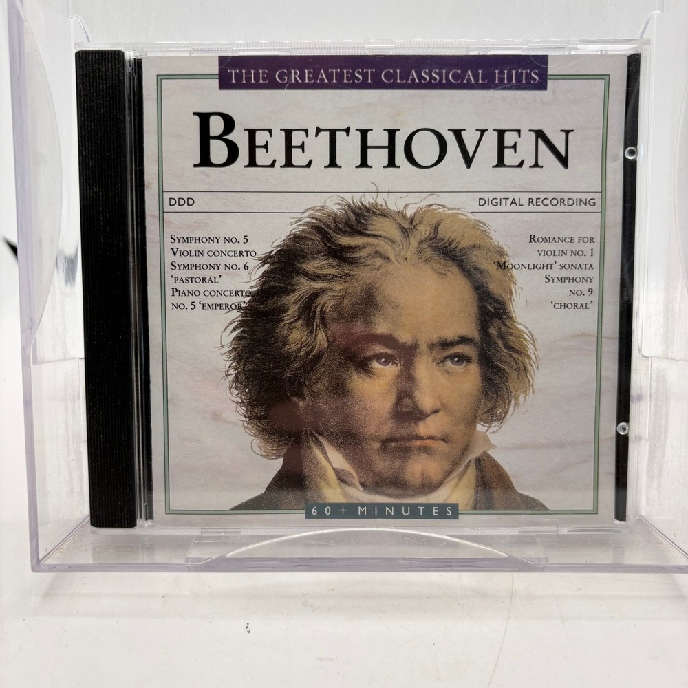 Beethoven The Greatest Classical Hits CD Symphony No 5 Moonlight Sonata GCH 2404